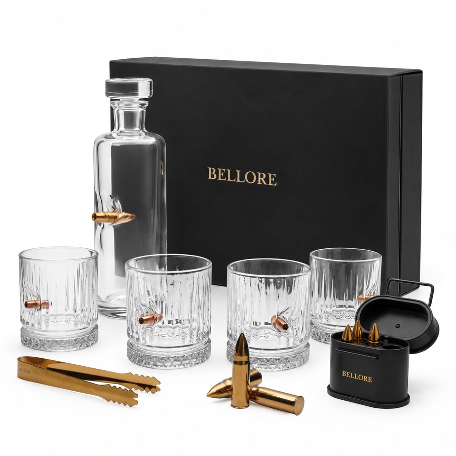 Premium Whisky-Dekanter-Set mit 12,7-mm-Patrone – Ansicht 3