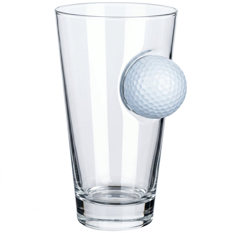 Golf-Bierglas mit Golfball, 465 ml – Ansicht 5