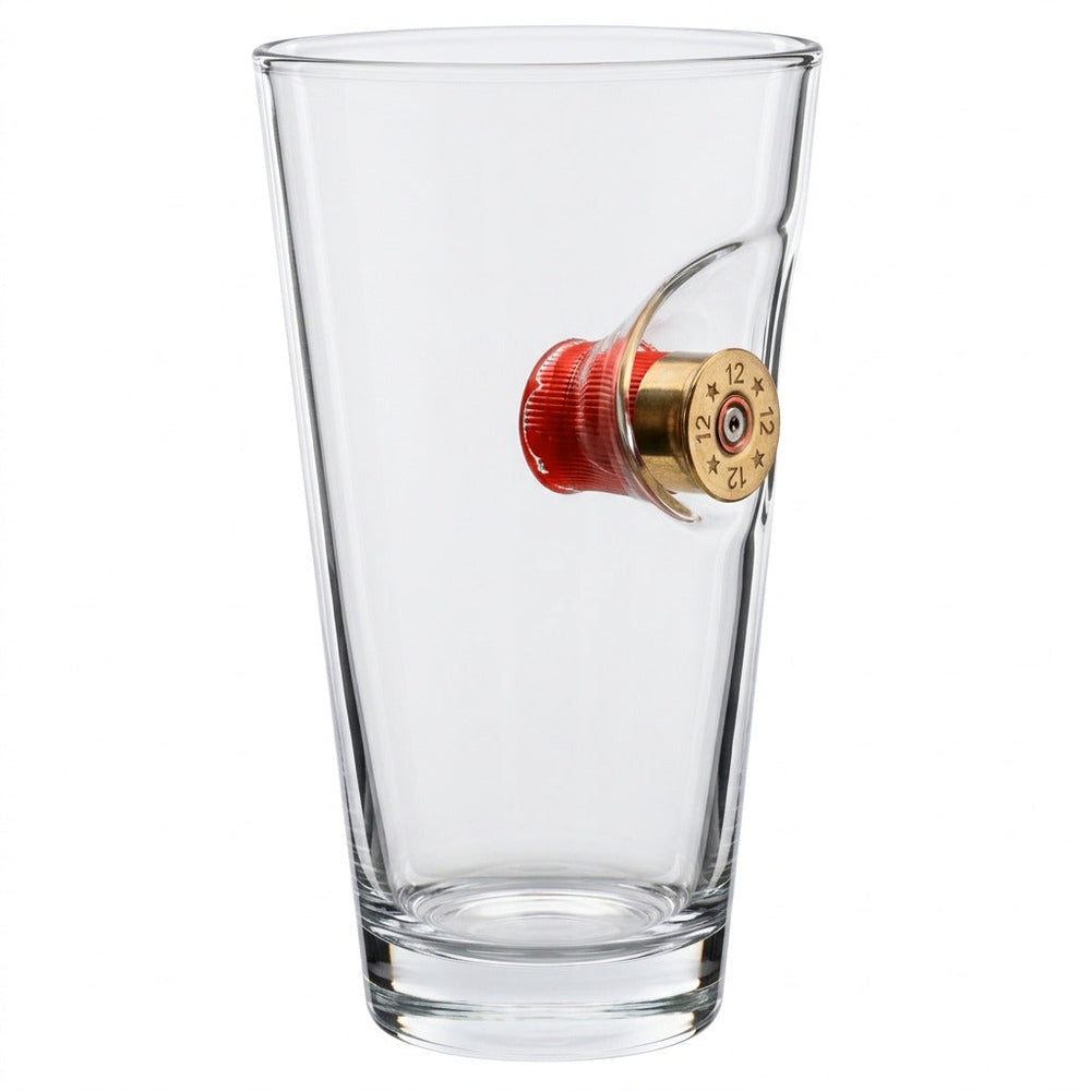 Jäger-Bierglas mit Schrotpatrone Kal. 12, 465 ml – Bellore