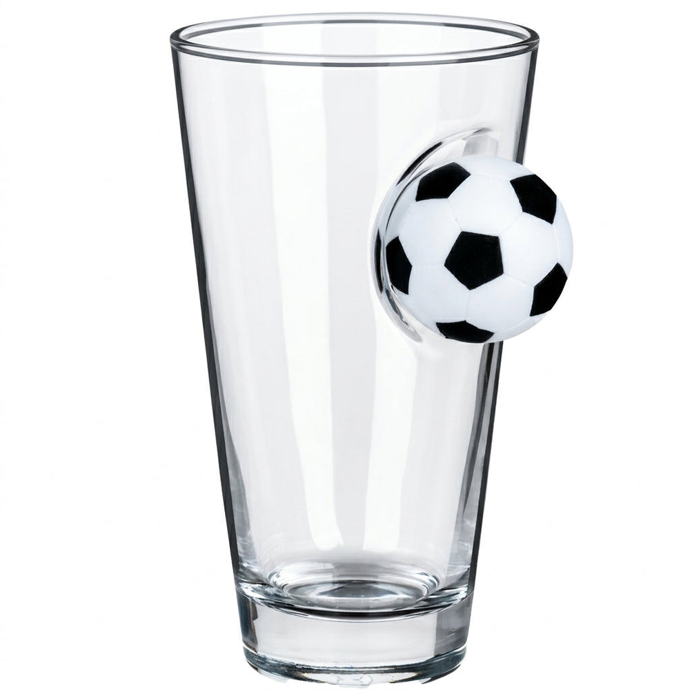 Fußball-Bierglas, 465 ml – Ansicht 3