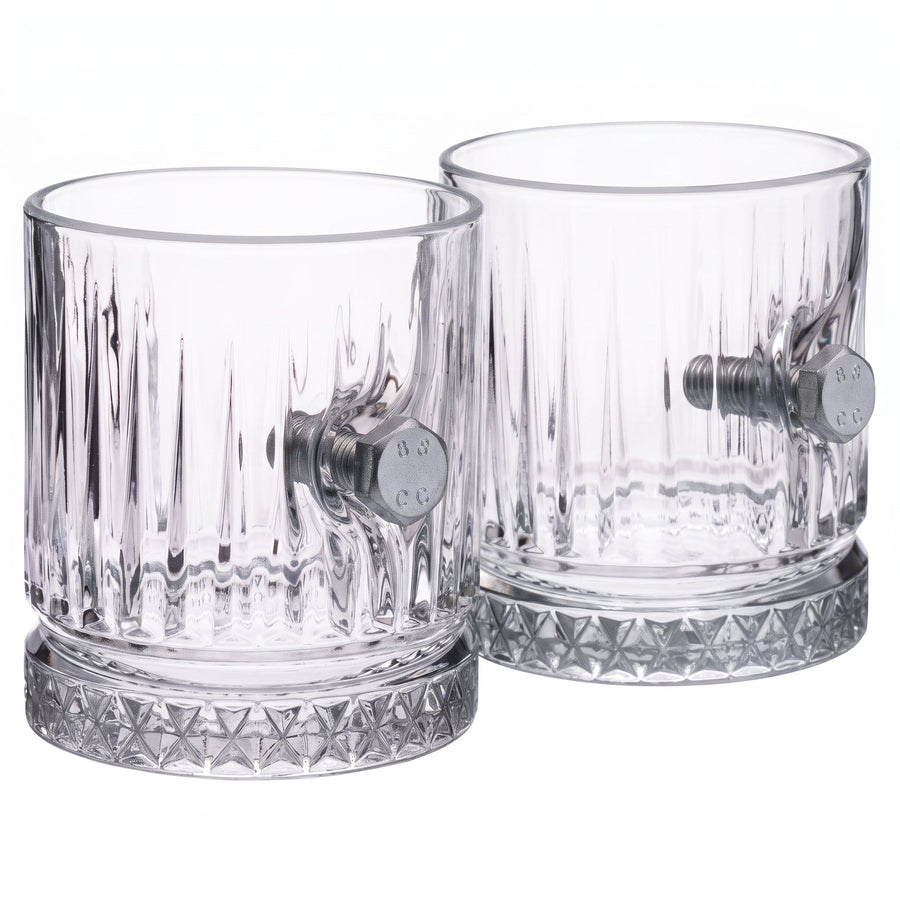 Schrauben-Whiskygläser 2er-Set, 355 ml – Bellore