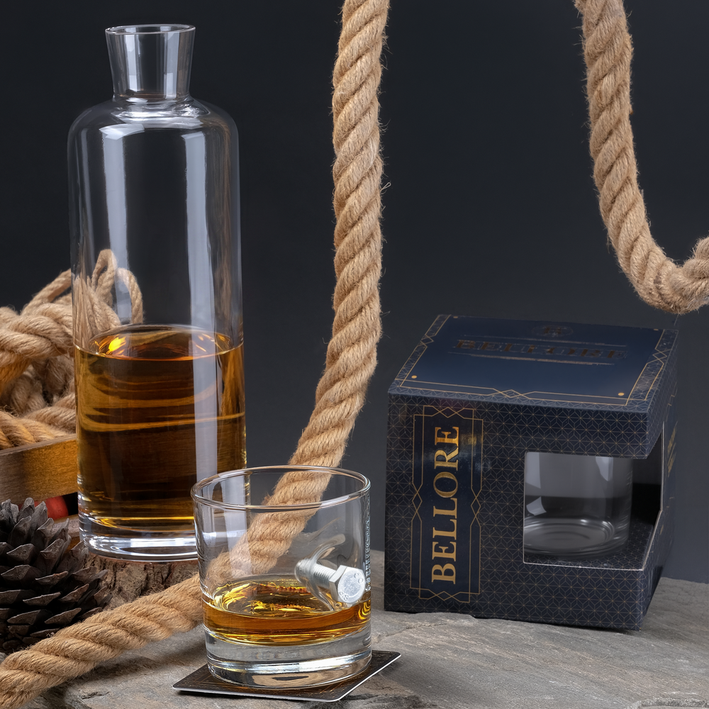 Schrauben-Whiskyglas, 300 ml – Ansicht 2