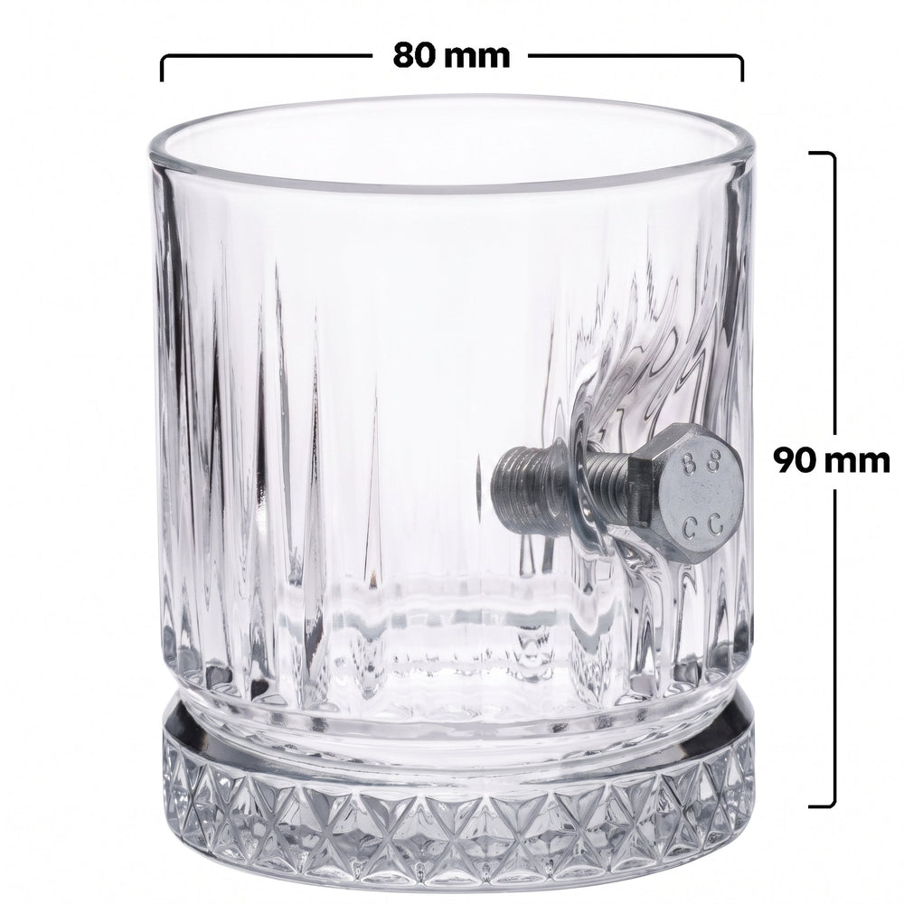 Schrauben-Whiskygläser 2er-Set, 355 ml – Ansicht 5