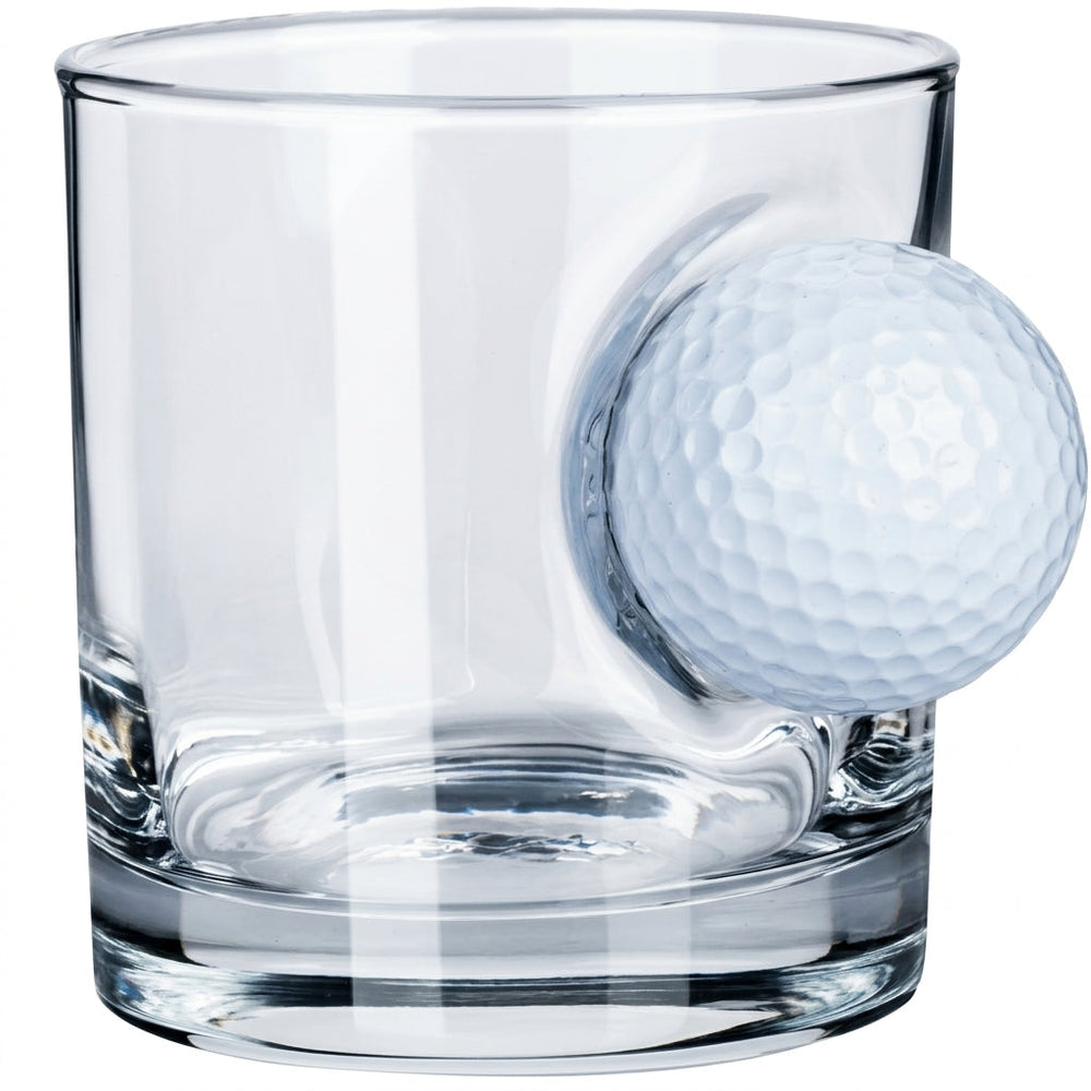 Golf-Whiskyglas mit Golfball, 300 ml – Bellore