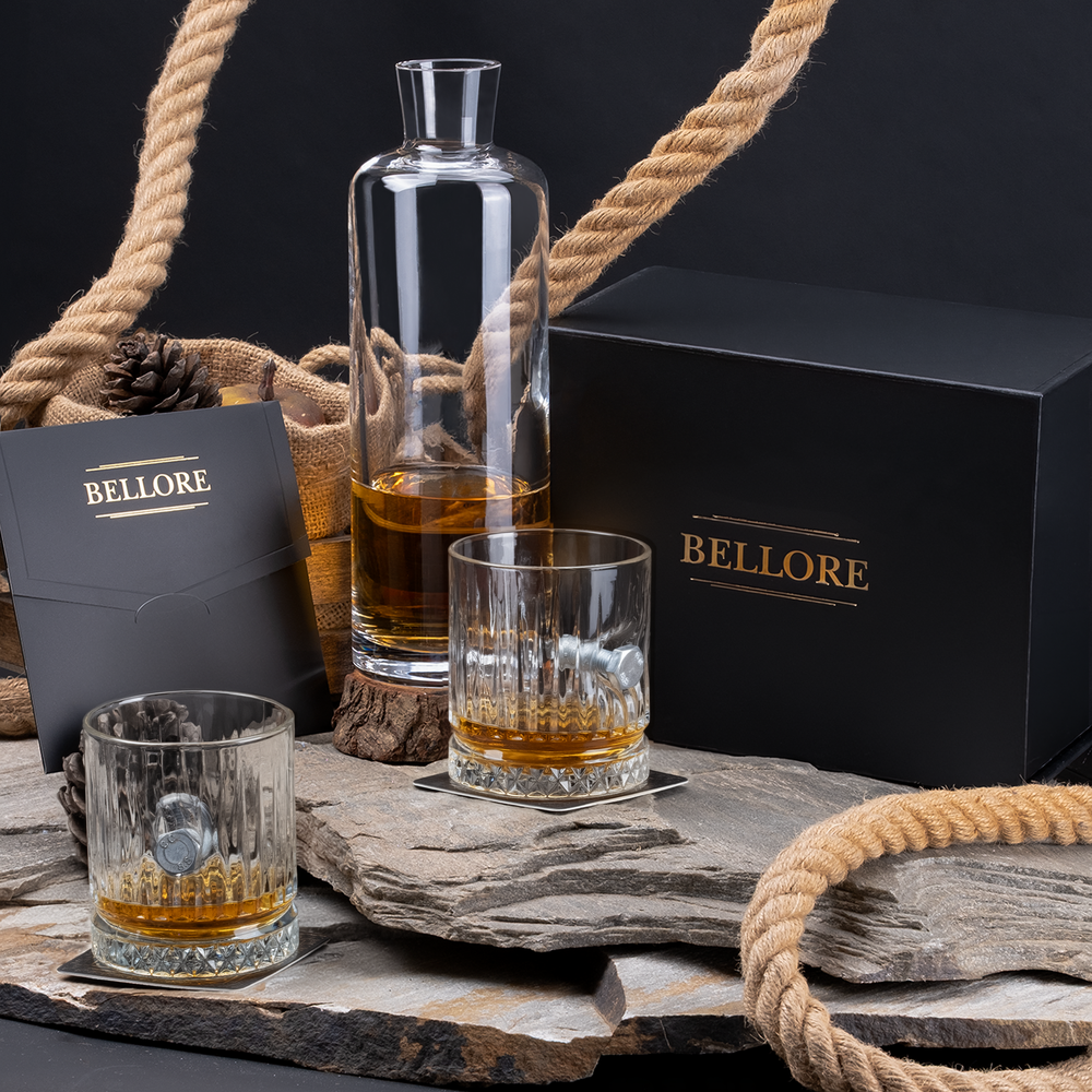 Schrauben-Whiskygläser 2er-Set, 355 ml – Ansicht 4