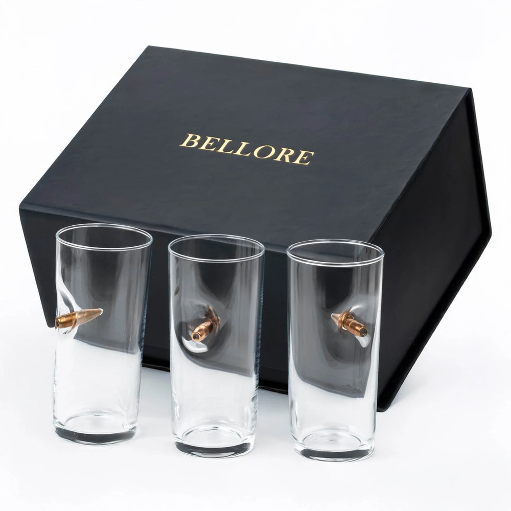 Raki-Gläser 3er-Set mit .308-Patrone, 200 ml – Ansicht 4