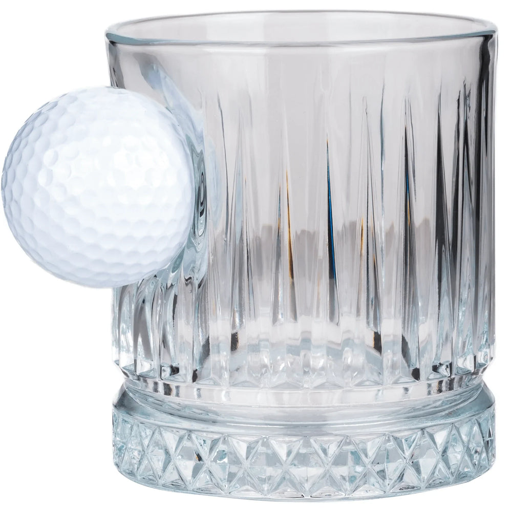 Luxus-Golf-Whiskyglas mit Golfball, 355 ml – Ansicht 4