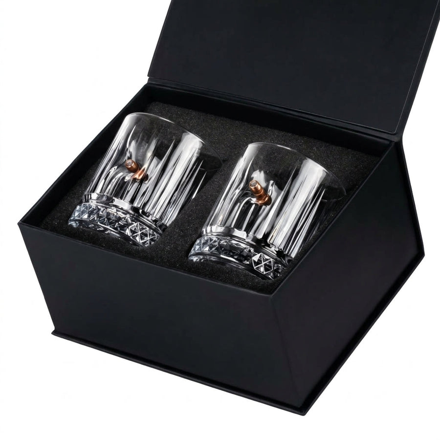 Whiskygläser 2er-Set mit .308-Patrone, 355 ml – Ansicht 2