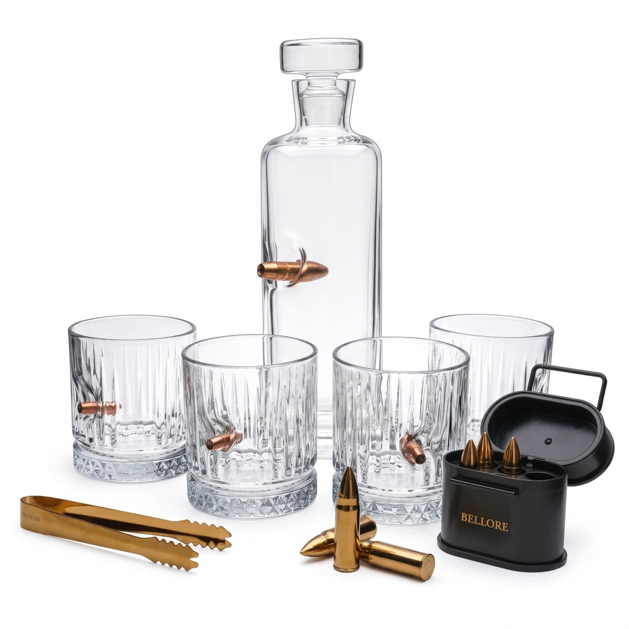 Premium Whisky-Dekanter-Set mit 12,7-mm-Patrone – Ansicht 4