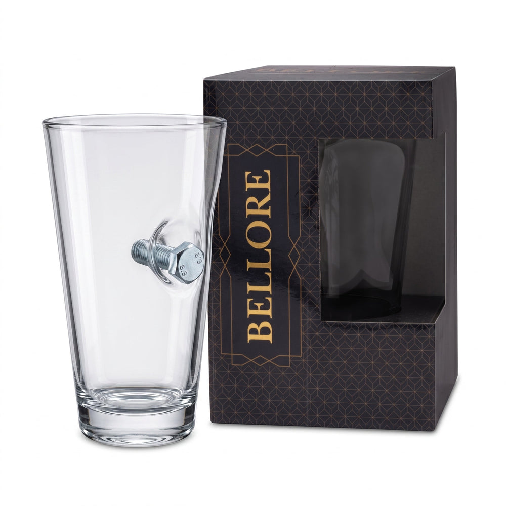 Schrauben-Bierglas, 465 ml – Ansicht 4