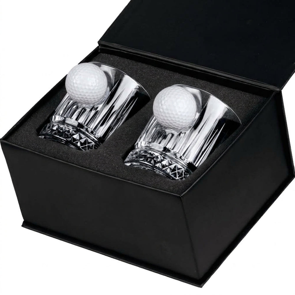 Golf-Whiskygläser 2er-Set mit Golfball, 355 ml – Ansicht 2