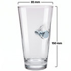 Schrauben-Bierglas, 465 ml – Ansicht 3