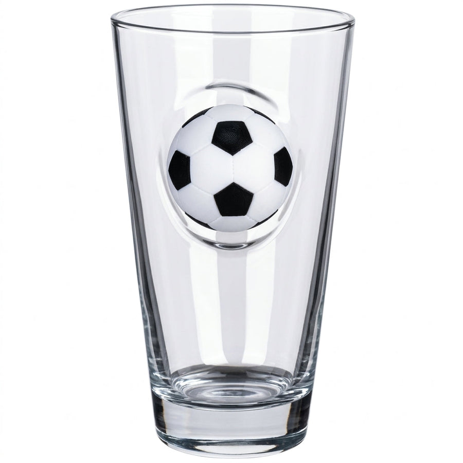 Fußball-Bierglas, 465 ml – Ansicht 4