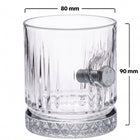 Schrauben-Whiskygläser 2er-Set, 355 ml – Ansicht 5