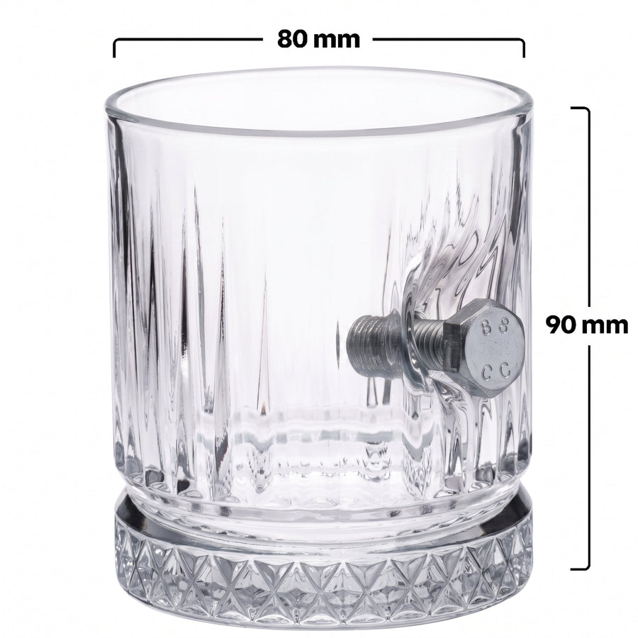 Schrauben-Whiskygläser 2er-Set, 355 ml – Ansicht 5