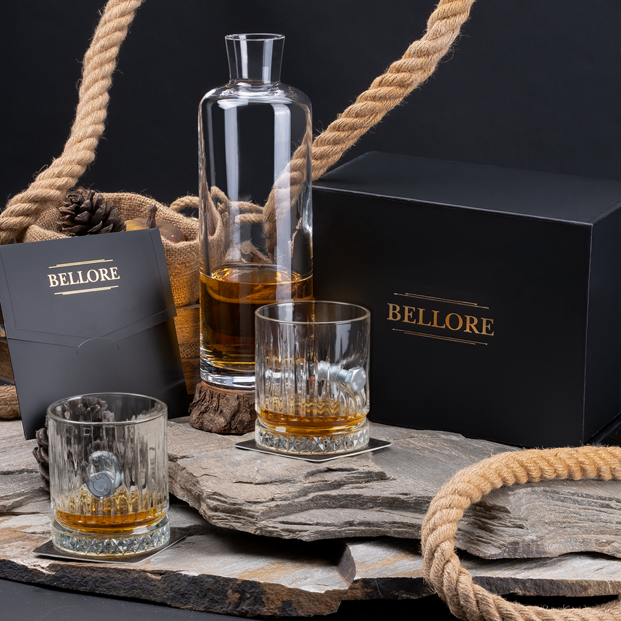 Schrauben-Whiskygläser 2er-Set, 355 ml – Ansicht 4