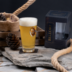 Poker-Bierglas mit Pokerchip, 465 ml – Ansicht 2