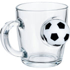 Fußball-Glastasse, 340 ml – Kaffeetasse für Fußballfans