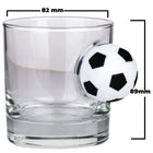 Fußball-Whiskyglas, 300 ml – Ansicht 3