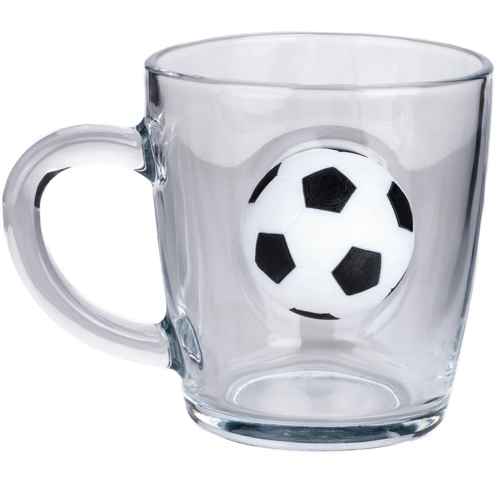 Fußball-Glastasse, 340 ml – Ansicht 6