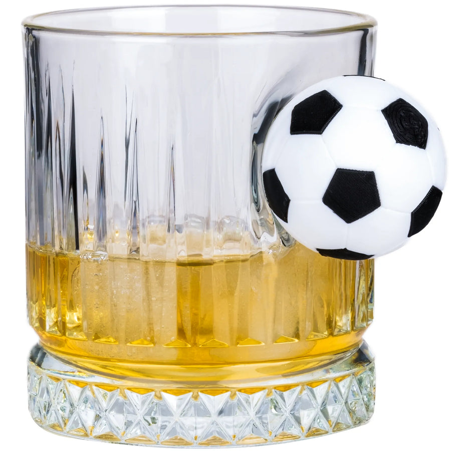 Luxus-Fußball-Whiskyglas, 355 ml – Ansicht 2