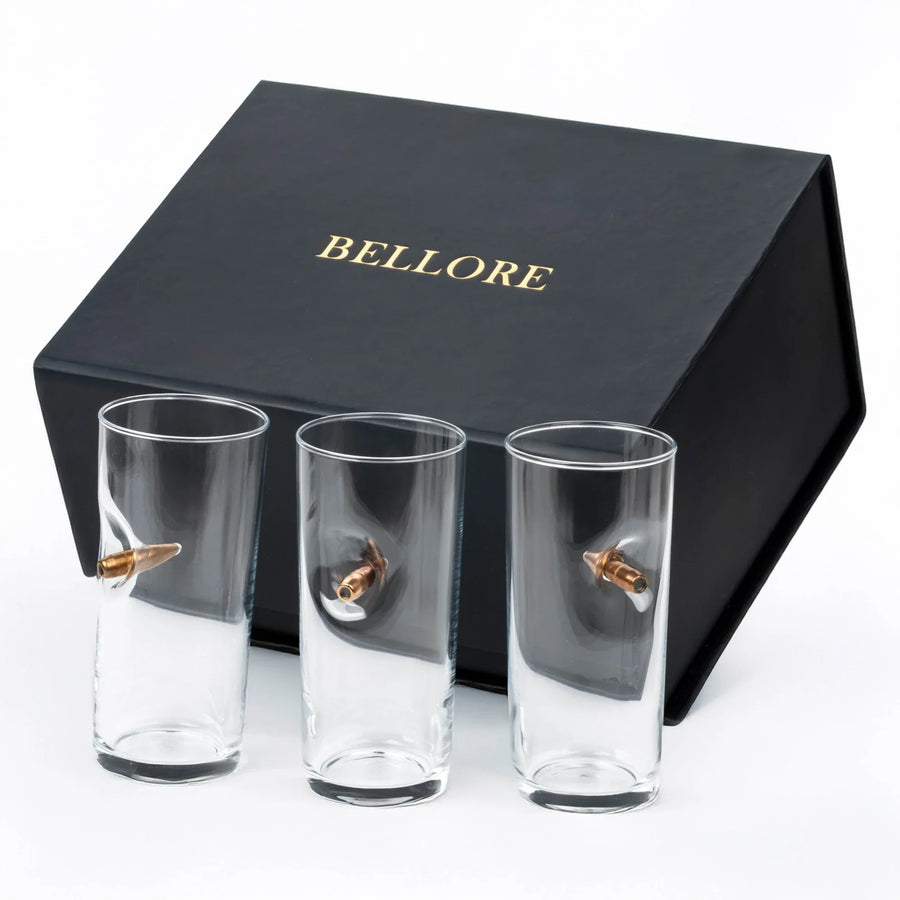 Raki-Gläser 3er-Set mit .308-Patrone, 200 ml – Ansicht 4