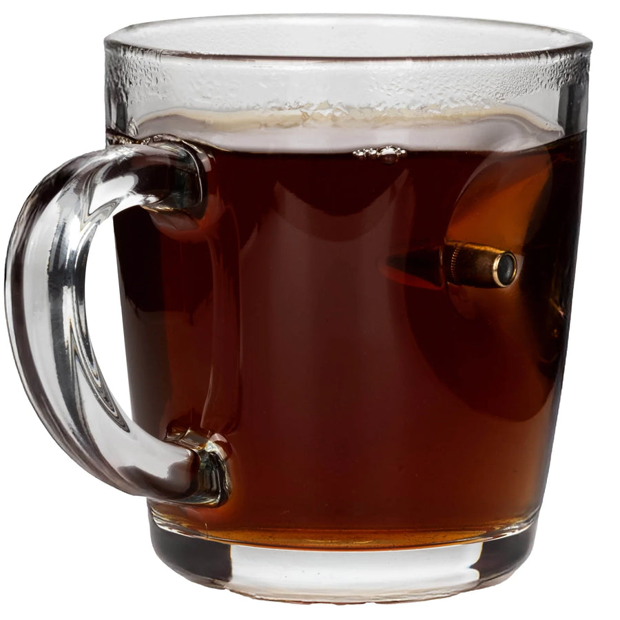 Glastasse mit .308-Patrone, 340 ml – Ansicht 3