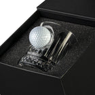 Luxus-Golf-Whiskyglas mit Golfball, 355 ml – Geschenk für Golfer