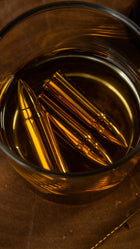 Whisky Steine in Patronenform, 6er-Set Edelstahl mit Zange & Geschenkbox – Ansicht 4