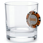 Poker-Whiskyglas mit Pokerchip, 300 ml – Bellore